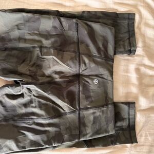 Camo Lulu Lemon Leggings